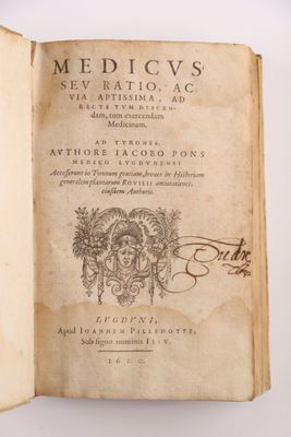 PONS (Jacques). Medicus, seu ratio, ac via aptissima, ad rec… - Photo 1