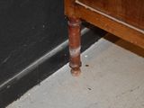 an image of a close up of a pipe on the floor