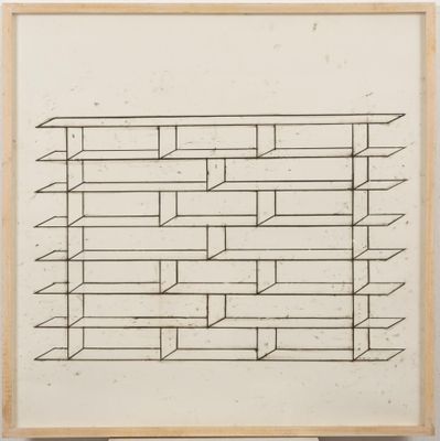une image représentant un dessin en noir et blanc sur une surface blanche