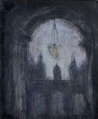 Hervé THIBAULT (né en 1944) Lyon, l'hôtel de ville - Photo 1