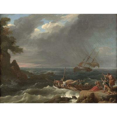 ADRIEN MANGLARD (Lyon 1695-Rome 1760)