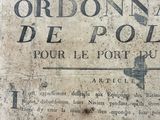 a sign on the wall that says ordonna de poule