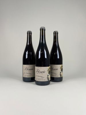 trois bouteilles de vin posées l'une à côté de l'autre sur une table