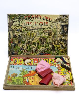 une boîte contenant un certain nombre d'objets