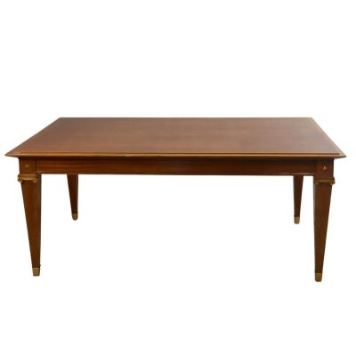 an image of a wooden table on a white background