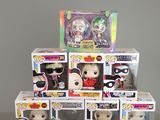a lot of pop vinyl figures on display in the box