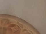 a close up of a glass of water on a table