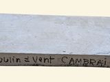 a cement block with writing on it that says you ' re not camera
