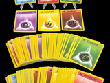 a lot of cards that are on the table