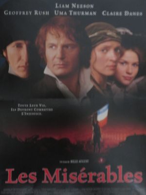 affiche française du film « Les Misérables »