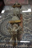 Grande table basse en bois polychrome - vintage - années 70 … (photo 5)