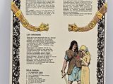 the back cover of a children ' s book with a picture of a man and a woman