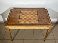 Table à jeux rectangulaire en noyer ou acajou, le plateau ma… (photo 2)