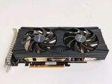 a close up of a video card with two fans on it