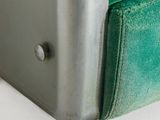 an image of a close up of a green chair
