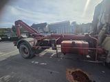 a truck that is parked on the side of the road