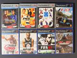 a lot of video games that are on the table