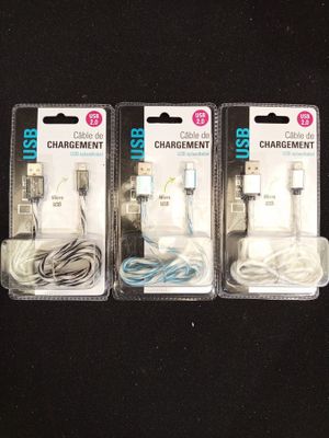 lot de 90 câbles de chargement - micro USB - différents colo…