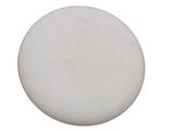 an image of a white frisbee on a white background