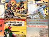 a lot of comics that are on the table