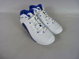 nike air jordan retro low white / blue