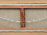 a picture of a window with a rope on it