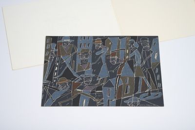 une image d'une image d'une peinture sur une feuille de papier