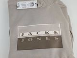 jack and jones men ' s hoodie in grey