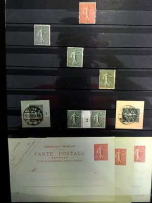 Semeuses lignées cote 145 €