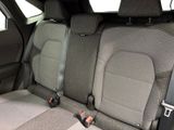 two seats in the back of a car that are empty