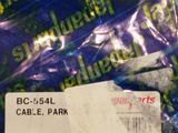 a plastic bag with a label on it that says bc - 544l