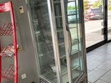 an image of a commercial refrigerator in a store