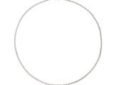 a diamond and white gold necklace on a white background