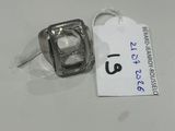 a ring that is sitting on a table with a price tag