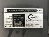 a label on the back of a machine that is not working