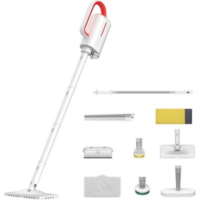 Aspirateur vapeur de marque Deerma - modèle : ZQ610 avec têtes de bros