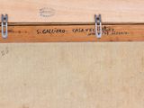 a picture of a wooden box with a label on it