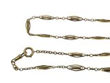 an image of a gold chain with a clasp on a white background