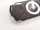 a close up of a cell phone on a table