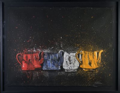 César BALDACCINI (1921-1998) "Hommage à Morandi, 1998" tirag…