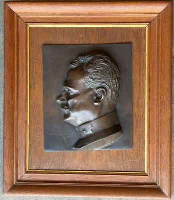 Henri Raphaël MONCASSIN (1883-1958). Plaque commémorative d'…