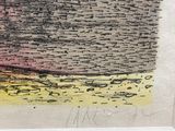 a picture of a drawing of a boat on the water