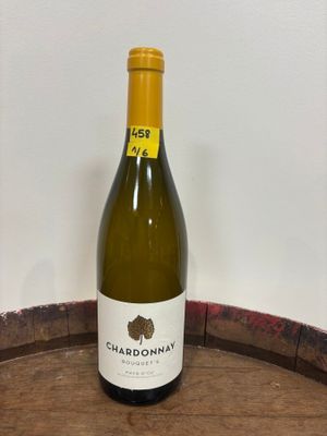 Lot de 6 bouteilles de vin blanc Chardonnay 2021 Rouquet's Pays d'Oc C - Photo 1