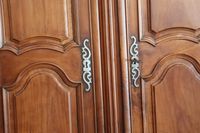 Buffet deux corp de style rustique en bois naturel, portes e… (photo 3)