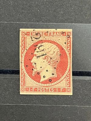 France N°18 Ob. BEAU mais léger défaut, Cote 3400 euros