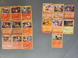 beaucoup de cartes sur la table