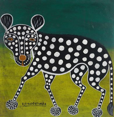 Edward Saidi TINGATINGA - Peinture Africaine Célèbre (1932-1972)