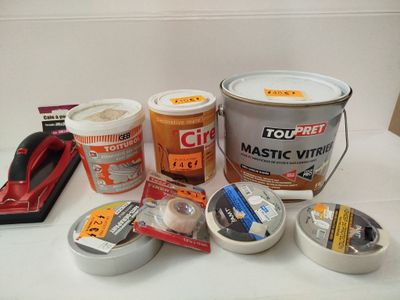 Lot de 8 - TOUPRET GEB TESA SCOTCH AMT PEINTURE AND CO - Cet…