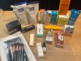 many items that are on the table ready to be packed