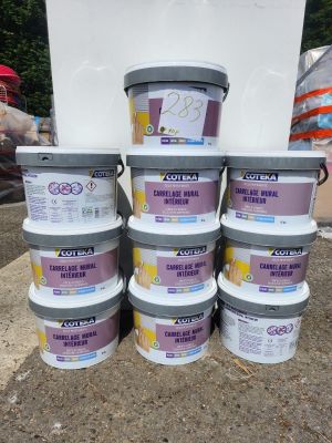 Lot de 10 seaux de colle COTEKA Carrelage Mural Intérieur – …